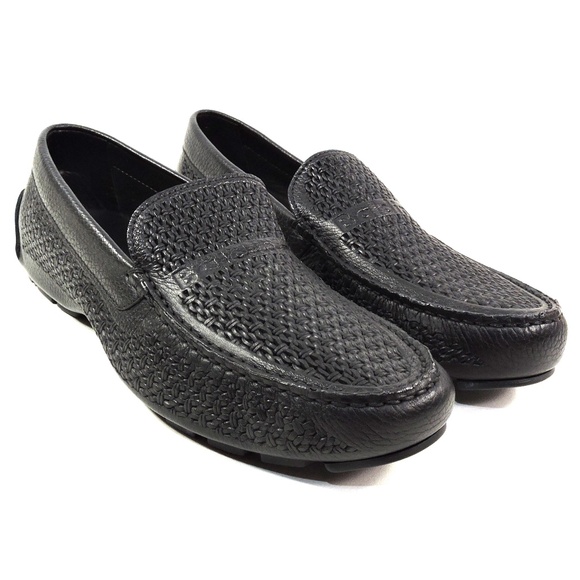 BALDININI ?? MEN\'S BLACK SOF LEATHER COMFORT SUMMER LOAFERS main image 6